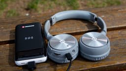 Swissten Trix - Draadloze on-ear koptelefoon - Grijs — thumbnail 5