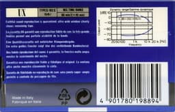 Audio Cassette Tape Sony UX 90 Chrome Class  / Uiterst geschikt voor alle opnamedoeleinden / Sealed Blanco Cassettebandje / Cassettedeck / Walkman / Sony cassettebandje. — thumbnail 2