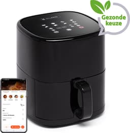 BluMill Digitale Airfryer - 8 Programma's - Timer - 5L - Te bedienen met Touch Screen of App — thumbnail 2