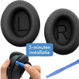 Oorkussens van Phreeze - Geschikt voor Bose QuietComfort 35 II - Vervangende Earpads met Reparatieset + Handleiding - Zacht Memory Foam — thumbnail 3