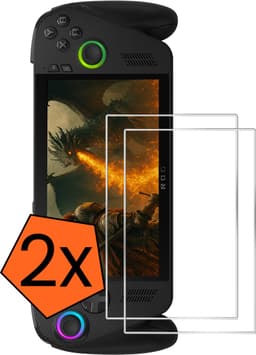 Screenprotector - Geschikt voor Xbox Ally X Screenprotector Bescherm Glas - Tempered Glass Geschikt voor ROG Xbox Ally X Screen Protector - 2 PACK — thumbnail 1