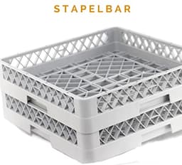 Set van 3 Afwasmanden en Vaatwassermanden voor Bestek en Servies - 50x50 cm - Ideaal voor Commerciële Keukens — thumbnail 2