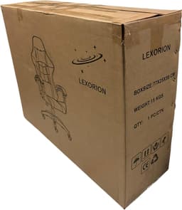 Lexorion Gaming Stoel – Ergonomische Gaming Chair – Inclusief RGB Gamingmuis – Verstelbaar – Lederen Gamestoel – 136 kg – Rood– Bureaustoel — thumbnail 5