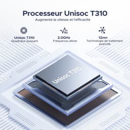 DOOGEE Tab A9 Pro - Android 15 - Tablet met toetsenbord - 10 inth HD 4GB RAM + 128GB ROM (2TB TF) - 6580mAh - Face ID - 5G WiFi - Bluetooth 5.0 - Blauw — thumbnail 5