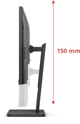 AOC E3 U27E3UF computer monitor 68,6 cm (27") 3840 x 2160 Pixels 4K Ultra HD LED Zwart — thumbnail 5