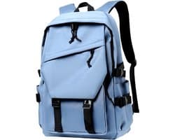 Student Schooltas - Rugzak - Outdoor Rugzak - Schooltas - Rugtas - School - Tieners - Boekentas - Rugzak Dames - Laptoptas - Rugzak Meisje - Rugzakken - Rugzak Meisje - Heren en Dames - Waterdicht - Laptop Rugtas - Blauw