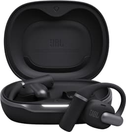 JBL Sense Pro - Open Ear Oordopjes - Oortjes Draadloos - Sport Oordopjes - Bluetooth - Sporten - Hardlopen - 38 uur - Spatwaterdicht - IP54 - Oorhaak - Zwart — thumbnail 2