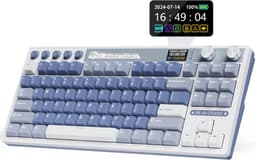 Royal Kludge RKM87 - Mechanisch Gaming Toetsenbord - Draadloos - Gaming Keyboard - Met LCD-Scherm — thumbnail 1