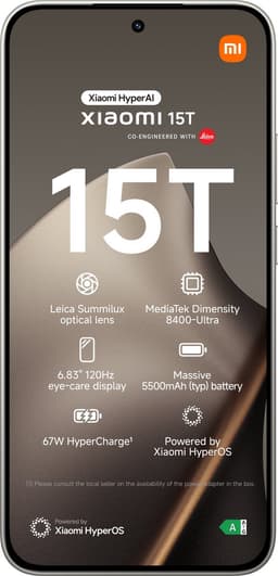 Xiaomi 15T - 12GB/256GB - Grijs — thumbnail 2