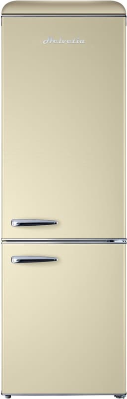 Helvetia Retro Koel-vriescombinatie HRCBGR300PEC1 - Crèmekleur (Beige) 300L - Geventileerd - Led Verlichting - XL - 192 cm hoog — thumbnail 8
