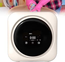Compacte 2-in-1 Wasmachine en Droger met LCD Bedieningspaneel - Geschikt voor Kleine Ruimtes en Wandmontage — thumbnail 1