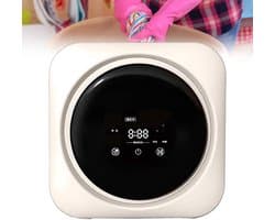 Compacte 2-in-1 Wasmachine en Droger met LCD Bedieningspaneel - Geschikt voor Kleine Ruimtes en Wandmontage