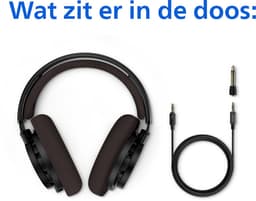 PHILIPS CENTURY RANGE - The Freddie - SHP9500CY/00 HiFi stereo hoofdtelefoon - over ear - 50mm neodymium drivers - 3 meter kabel - open klankkast - duurzame stalen lichtgewicht hoofdband - Bruin/Zwart — thumbnail 7
