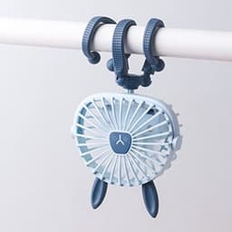 360° Rotating Handheld Fan - Ultra Quiet Clip-on Fan voor Strollers en Personal Gebruik — thumbnail 3