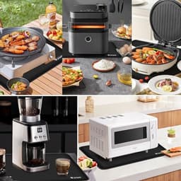 Hittebestendige Mat voor Airfryer en Magnetron - 60x40cm Siliconen Werkbladbeschermer — thumbnail 6