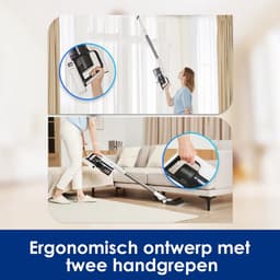 Tineco A30S steelstofzuiger - 160 Watt - 1 liter - tot 60 min accuduur - verlichting - muurbevestiging — thumbnail 4