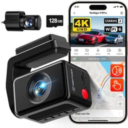 Redtiger F4 Pro 4K Touch Wifi Gps 2CH 128gb dashcam - Sony Starvis 2 sensor - 2,2 inch touchscreen Lcd - Wifi - Gps - Parkeermodus - 4K + Full HD resolutie - 128gb Micro SD kaart - dashcam voor auto — thumbnail 5