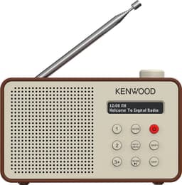 Kenwood CR-M25DAB-T Compacte radio FM/DAB/BT/ASA, 2000 mAH accu bruin — thumbnail 5