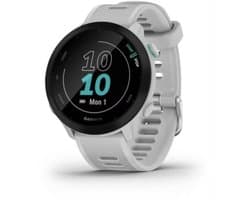Garmin Forerunner 55 - Sporthorloge met GPS Tracker - Geschikt voor Hardlopen - 42mm - Whitestone — afbeelding 1