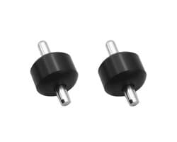 Assen en Rollen Hoofden - 2 Stuks - Stofzuiger Wieltje - Schacht Wielen Vervanging - Geschikt voor Dyson V6 V7 V8 V10 V11 V15 - Vervangbaar - Handig