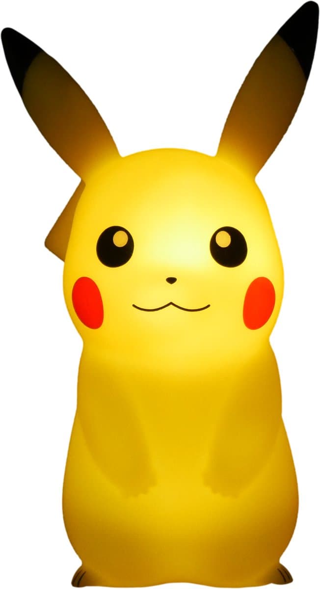 Teknofun Pokémon - LED Nachtlamp - Pikachu - 15 cm - 2 lichtstanden — afbeelding 1