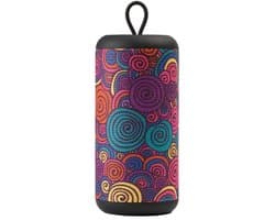 Verticale Bluetooth 5.0 Luidspreker - Draadloze Geluidservaring voor Buiten - 5 Watt Vermogen - 4 Uur Speeltijd - Snel Opladen - Micro SD, USB & AUX-ingangen