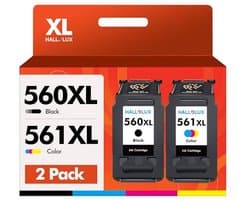 Compatibele Printercartridges voor PG-560XL CL-561XL - Zwart