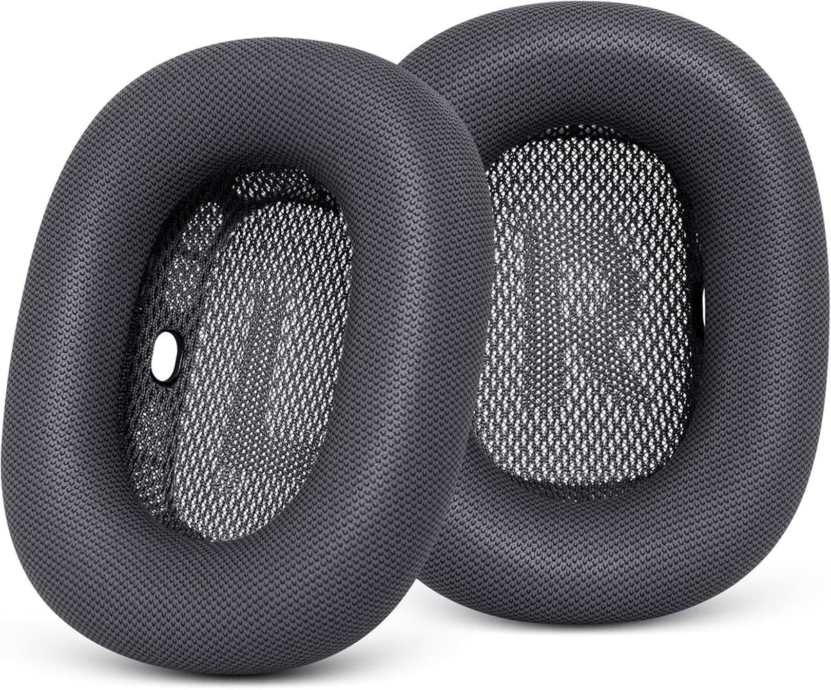 Geschikt voor Vervangende oorhoesjes voor Apple AirPods Max - Geupgradeerde oorhoesjes - Magnetische oorhoesjes voor AirPods Max (Deep Space Grey) — afbeelding 1
