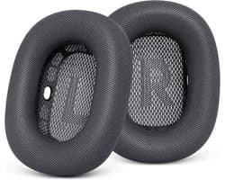 Geschikt voor Vervangende oorhoesjes voor Apple AirPods Max - Geupgradeerde oorhoesjes - Magnetische oorhoesjes voor AirPods Max (Deep Space Grey)
