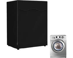 OIMG Wasmachine Beschermhoes - Wasmachine hoes - Wasmachine beschermer - Wasmachine overtrek - 210D Oxford Stoffen - met Rits en Verstelbaar - Beschermer - Wasmachine Hoes - 60x60x85cm - voor Toilet Keuken Balkon Badkamer Tuin(L)