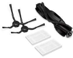 Vervangende Onderdelen - 5-Delige - Geschikt voor Tapo RV20 Max Plus/Tapo RV20 Max/Tapo RV30 Max Plus/Tapo RV30 Max Robotstofzuiger - 1 Rolborstel, 2 Zijborstels, 2 HEPA-Filters - Accessoireset