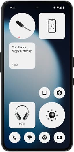 Nothing Phone (3a) Lite - 8GB/128GB - Wit — thumbnail 2