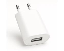 Gmedia 5W USB Oplader – Betrouwbare en Duurzame Oplader voor Al je Apparaten – Wit