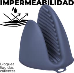 Siliconen ovenwanten verpakking van 2 | Keukenhandschoenen, ideale accessoires voor airfryers, duurzaam, hittebestendig, zacht, plakkerig, gemakkelijk te wassen. — thumbnail 4