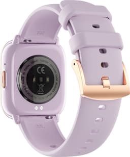 Evy24 Smartwatch - Premium Smartwatch - Sporthorloge - Smartwatch Heren en Dames - BT Bellen - Activity Tracker - Gezondheidsmonitor - Stappenteller - Siliconen en Rvs band - Paars — thumbnail 3