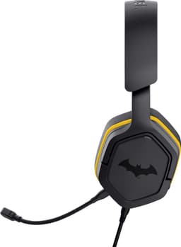 Trust GXT492BM Carus - Gaming headset - voor PS4/PS5/Nintendo Switch/PC - Bedraad 3.5mm aansluiting - Batman Zwart — thumbnail 5