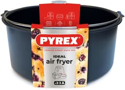 PYREX Metalen mand/bak met handvat voor AIR FRYER 20x19 cm rond — thumbnail 4
