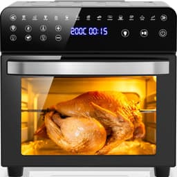 MMP® Heteluchtoven - Oven - Airfryer Oven - Zwart - 20cm x 25cm x 20cm — thumbnail 1