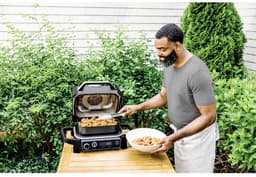 Ninja Woodfire - 7-in-1 Elektrische BBQ Grill, Smoker & Airfryer - Tafelmodel Barbecue - Geschikt voor Balkon - OG701EU — thumbnail 15