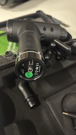 Vylar Massage Gun Professioneel - Inclusief Koffer en 6 Opzetstukken - Sport en Relax Massage apparaat - Krachtig en Draadloos - Professioneel Massage pistool - Fitness — thumbnail 5