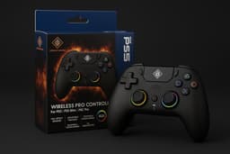 Deltaco Gaming PS5 Pro Draadloze Controller - Hall Effect - Macroknoppen - RGB - PS5/PC/Android/iOS — thumbnail 2