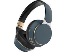 Bluetooth over-ear hoofdtelefoon met 3 equalizermodi. Draadloze hoofdtelefoon, geschikt voor telefoongesprekken en hifi-stereogeluid, met oorschelpen van traagschuim en een opvouwbaar ontwerp.
