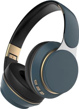 Bluetooth over-ear hoofdtelefoon met 3 equalizermodi. Draadloze hoofdtelefoon, geschikt voor telefoongesprekken en hifi-stereogeluid, met oorschelpen van traagschuim en een opvouwbaar ontwerp. — thumbnail 1