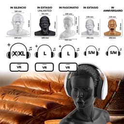 Hoofdtelefoonstandaard voor grotere over/onn-ear modellen met optimale opslag — thumbnail 5