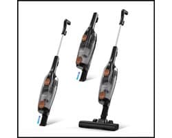 Steelstofzuiger V110 - Stofzuigersnoer - 15Kpa Zuigkracht - 600W Motor - 0.8L Stofreservoir - HEPA Filter - 2-in-1 Hand- & Steelmodel - 5M Snoer - Lichtgewicht & Compact