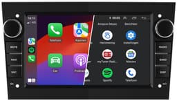 Carplay autoradio geschikt voor Opel Corsa Astra Meriva Zafira | 2001 t/m 2013 | Android 13 | Draadloos Apple Carplay & Android Auto | 2GB + 64GB | Denago | 2001 2002 2003 2004 2005 2006 2007 2008 2009 2010 2011 2012 2013 | Bluetooth & Wifi — thumbnail 1
