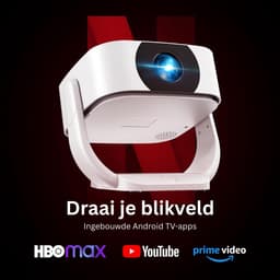 ApexArte® Mini Beamer - Projector met Wifi - Bluetooth — thumbnail 3
