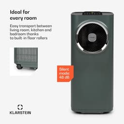 Mobiele airconditioning 3-in-1 met WiFi bediening - 10.000 BTU voor kamers tot 49 m² — thumbnail 3