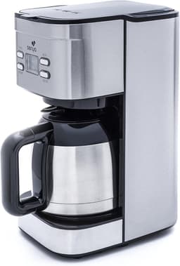 Programmeerkbaar elektrisch koffiezetapparaat met thermoskan en aromaselector — thumbnail 5