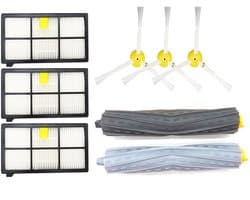 Vervangingsset compleet geschikt voor Roomba 800-900 serie - Vervangingsset geschikt voor 810, 816, 865, 866, 870, 876, 880, 886, 890, 895, 896, 960, 965, 966, 966, 976, 980, 981 etc. - 8 stuks